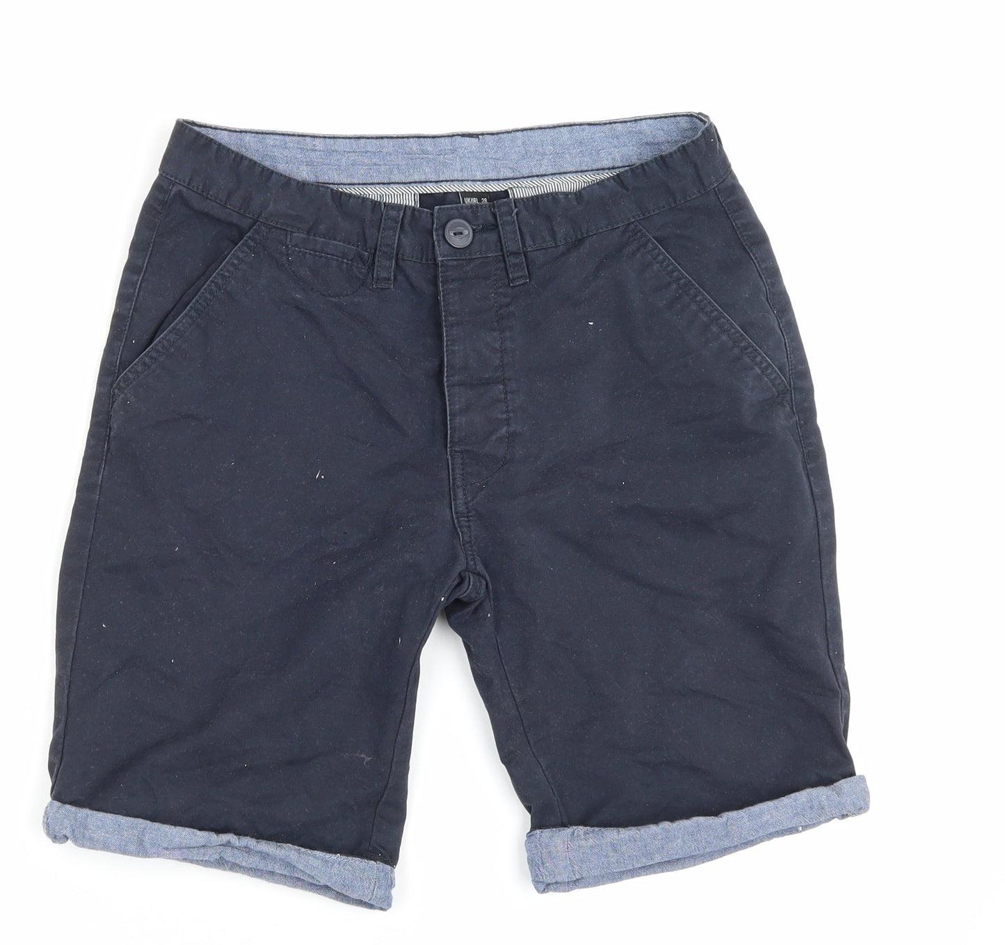 cedarwood state Mens Blue   Cargo Shorts Size 28 in