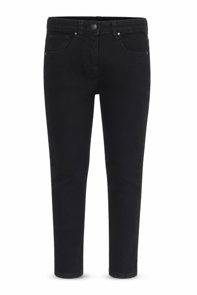 Primark Girls Black  Denim Skinny Jeans Size 10 Years