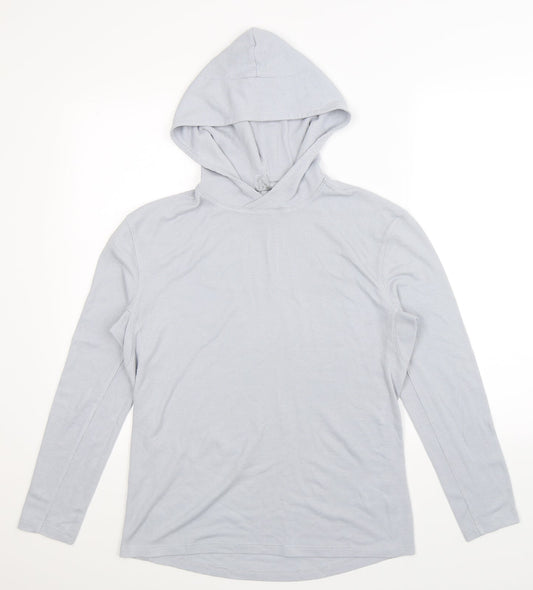USA Pro Womens Grey  Knit Pullover Hoodie Size 8