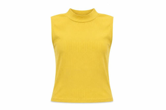 New Look Womens Yellow   Basic Blouse Size 10