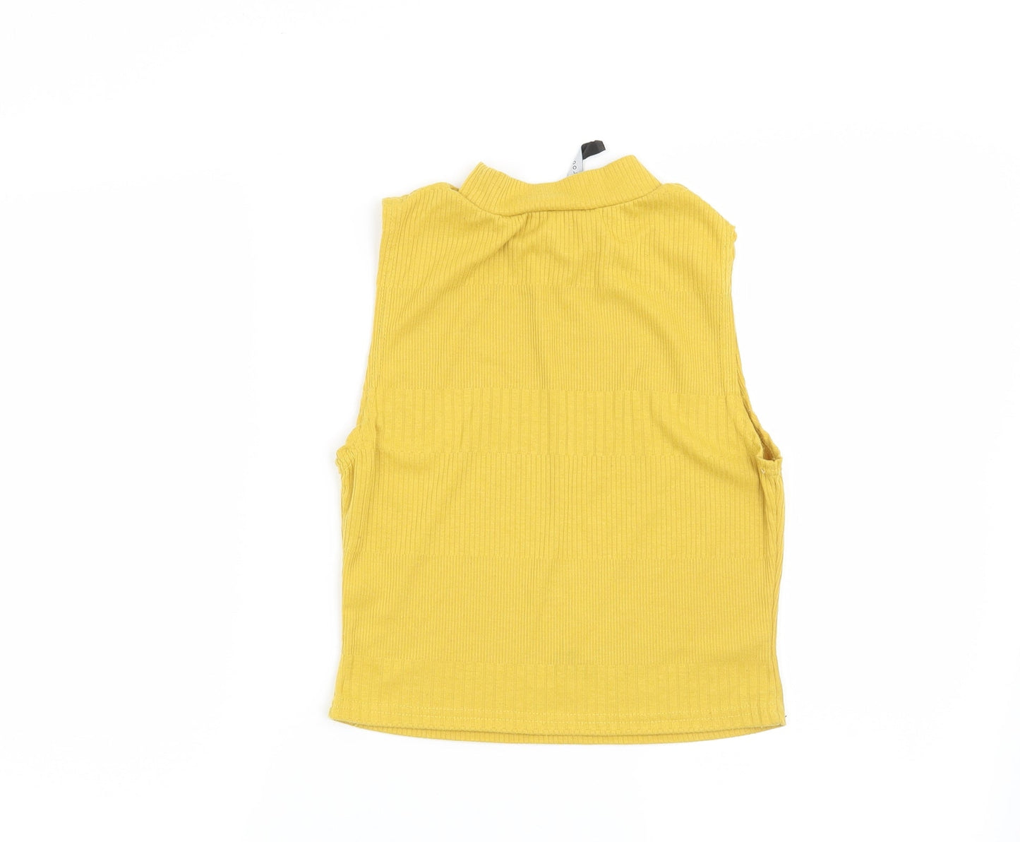 New Look Womens Yellow   Basic Blouse Size 10
