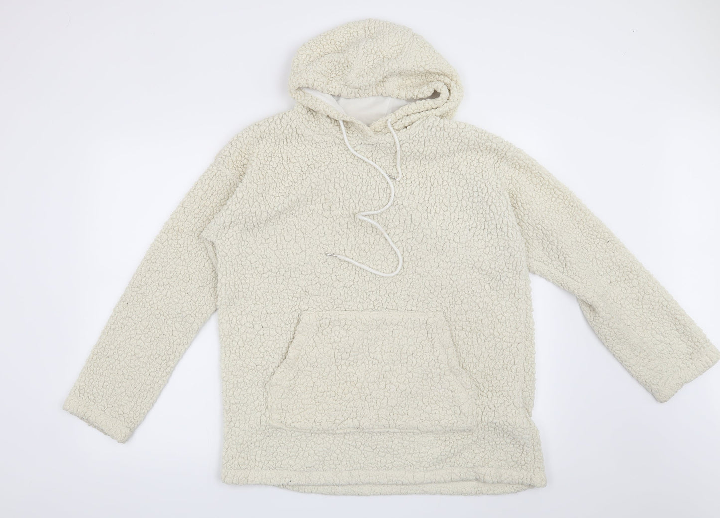 Missguided Womens Beige   Pullover Hoodie Size 6