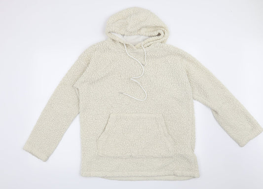Missguided Womens Beige   Pullover Hoodie Size 6