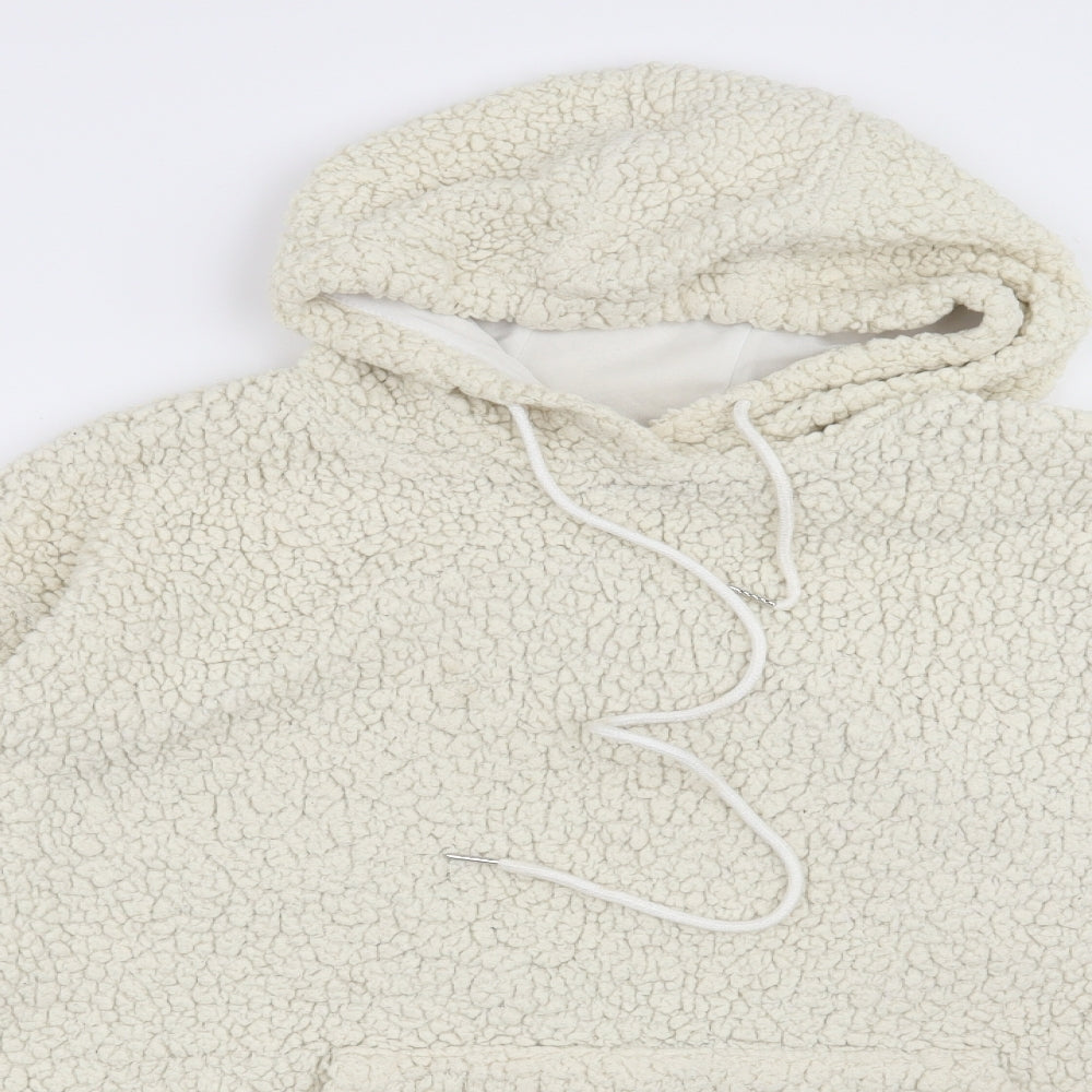 Missguided Womens Beige   Pullover Hoodie Size 6