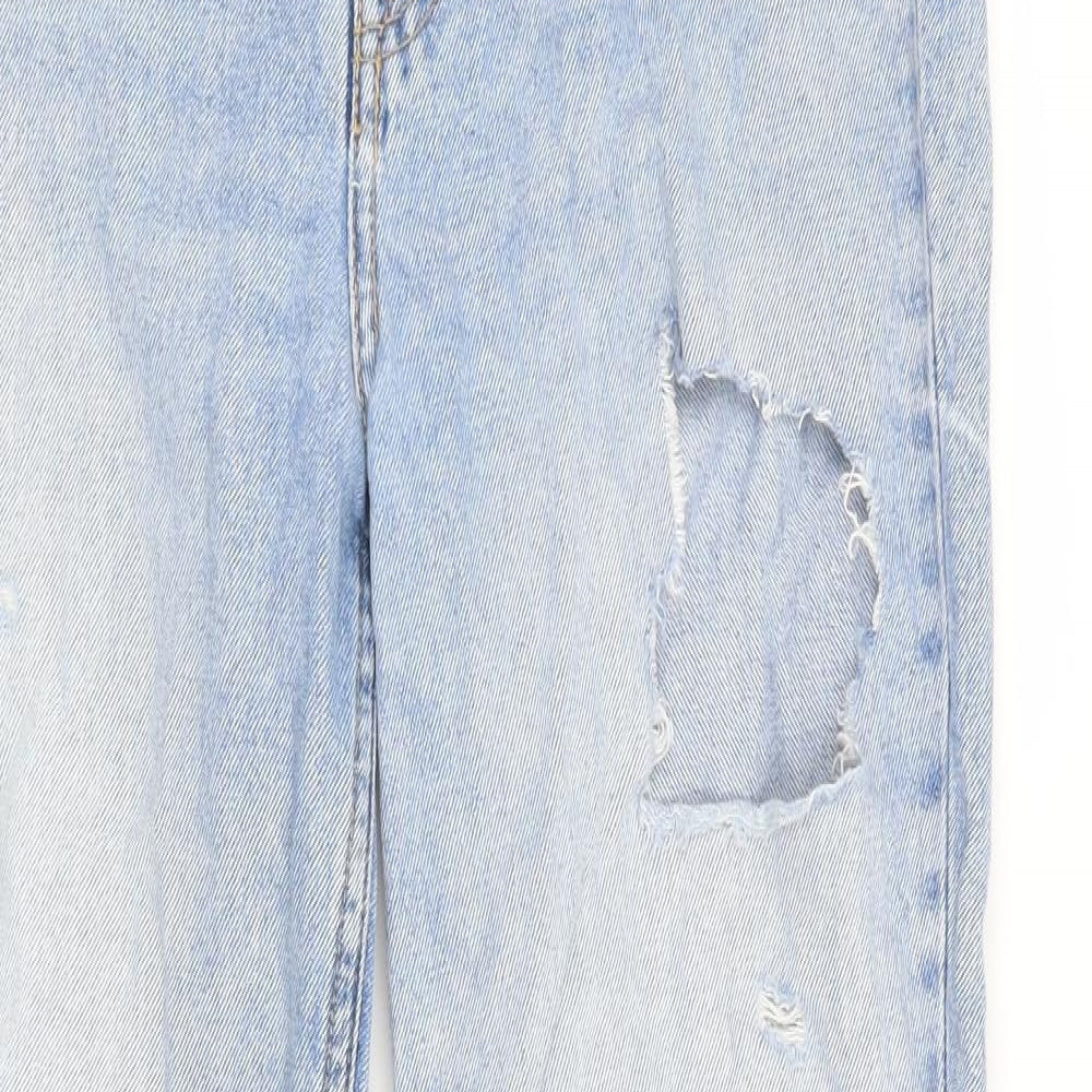 H&M Womens Blue   Straight Jeans Size 6 L27 in