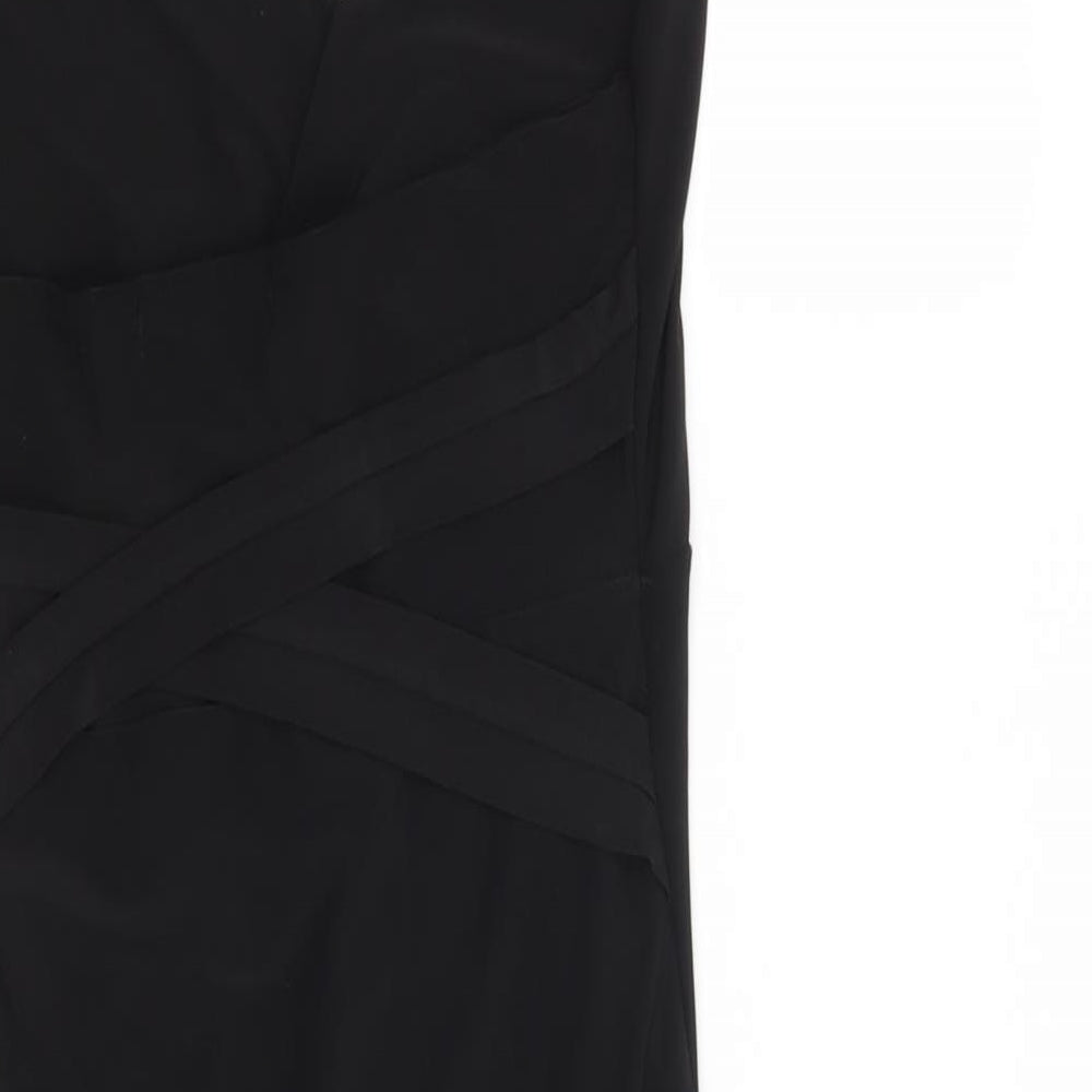 Missguided Womens Black   Bodycon  Size 10