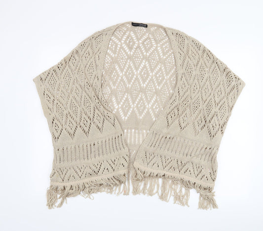 Atmosphere Womens Beige   Cardigan Jumper Size 14