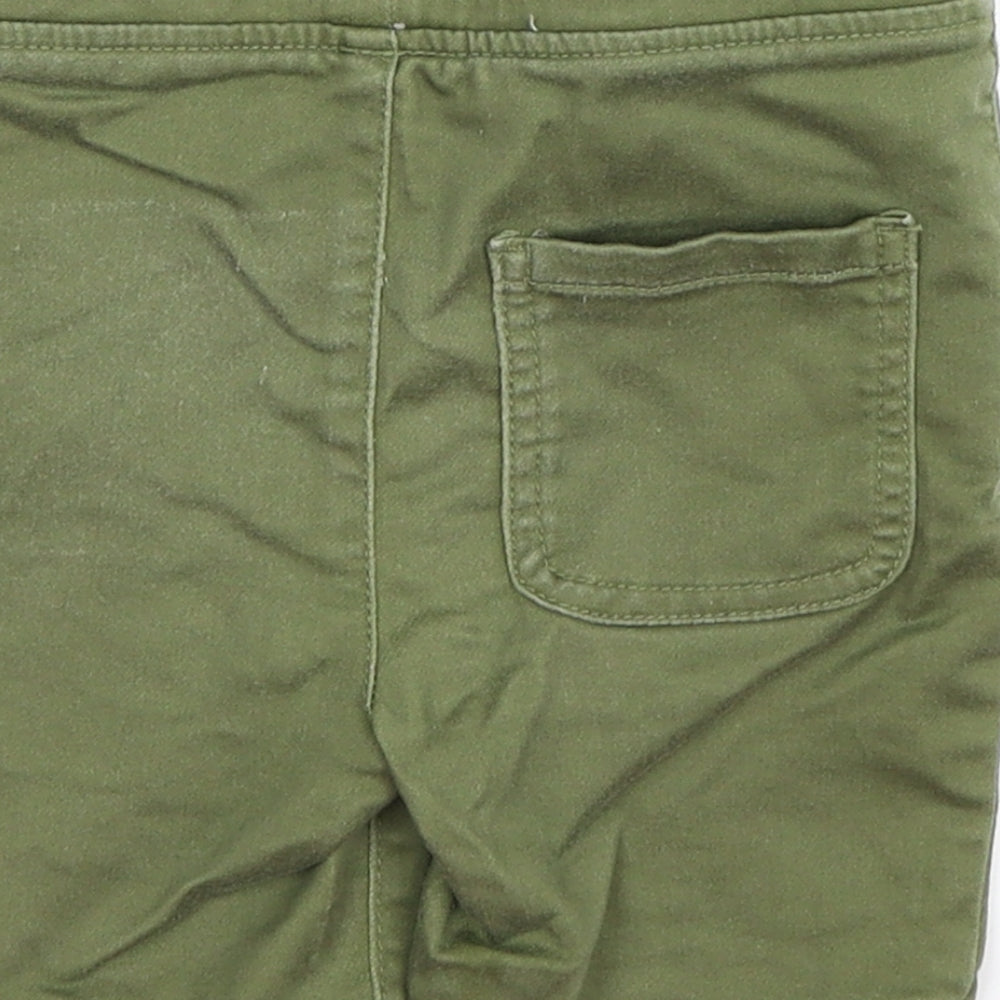 Primark Boys Green  Denim Chino Shorts Size 2-3 Years