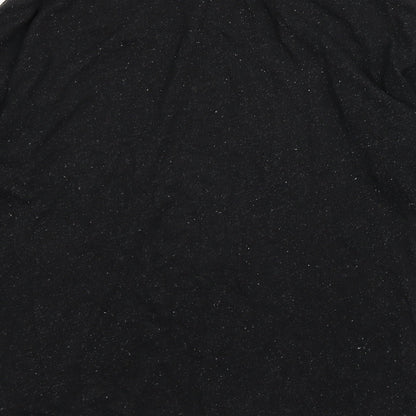 Brand and care label for Divided women’s black jersey jumper, size UK 10, - take a chance