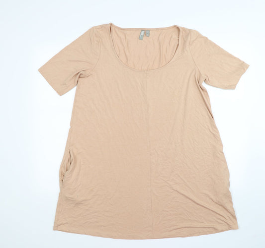 ASOS Womens Beige   Tunic T-Shirt Size 12