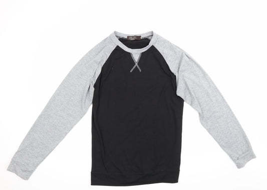 Life Liven Mens Black   Pullover Jumper
