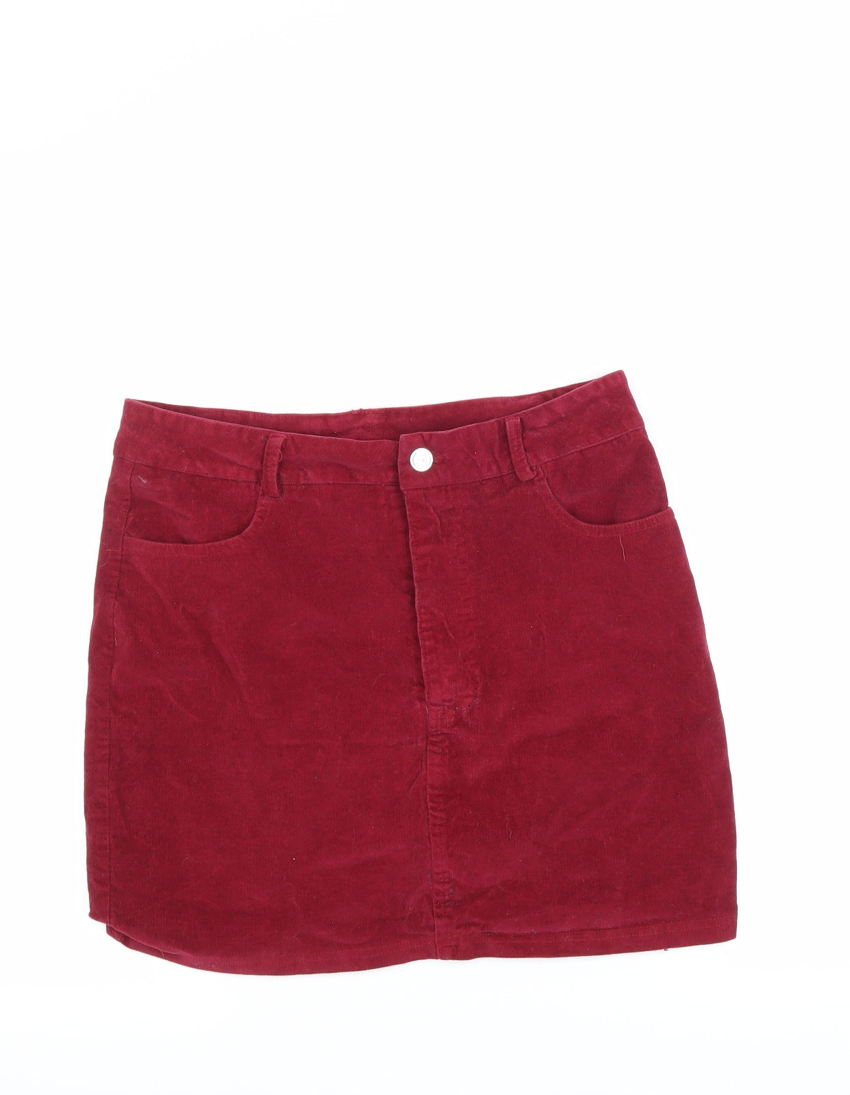 Preworn Womens Purple   A-Line Skirt Size 12