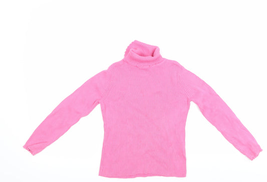Preworn Girls Pink   Pullover Jumper