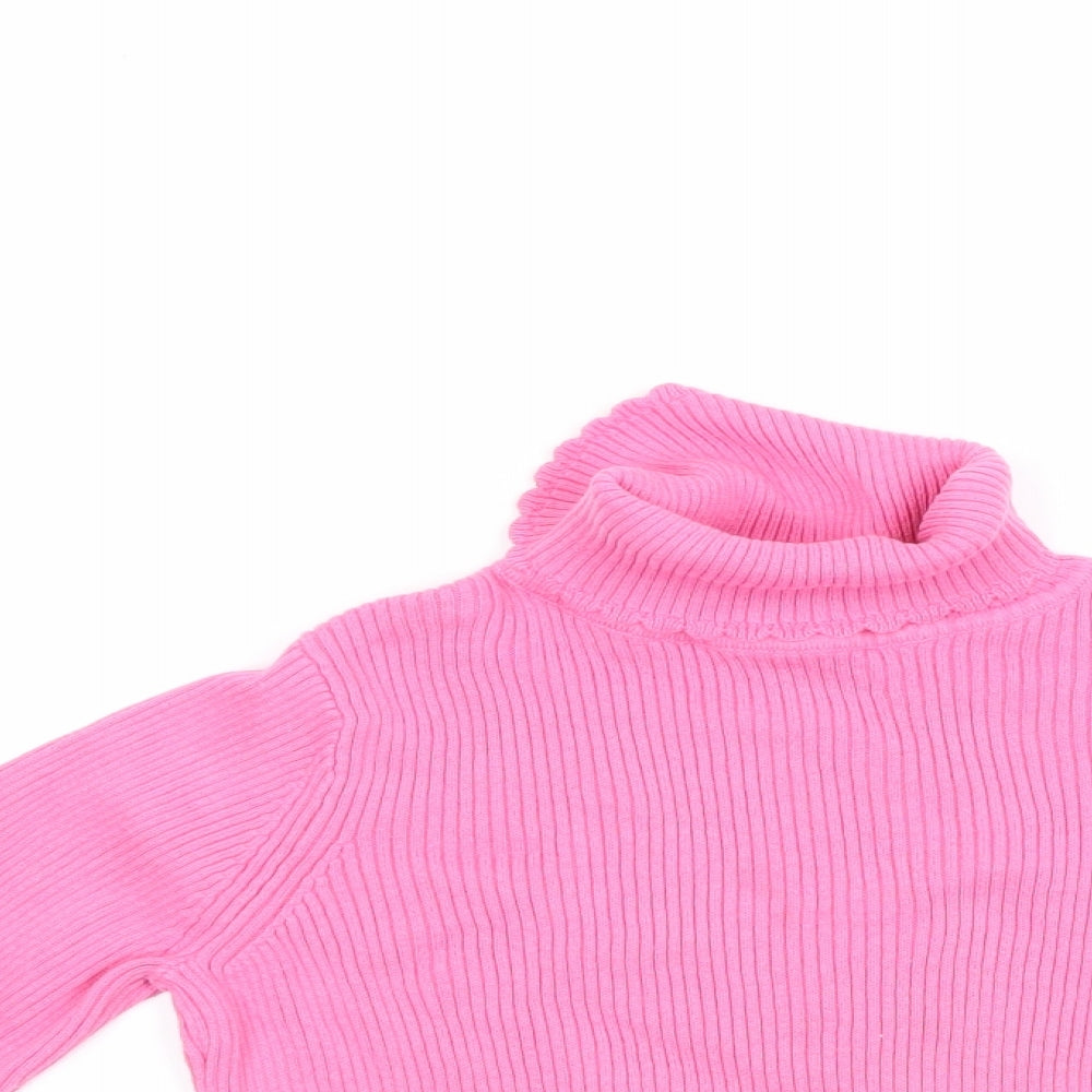 Preworn Girls Pink   Pullover Jumper