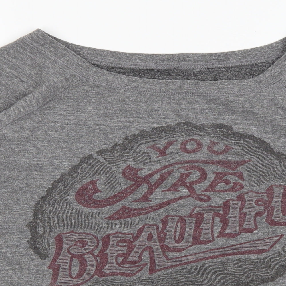 Sevenly Womens Grey   Pullover Jumper Size S