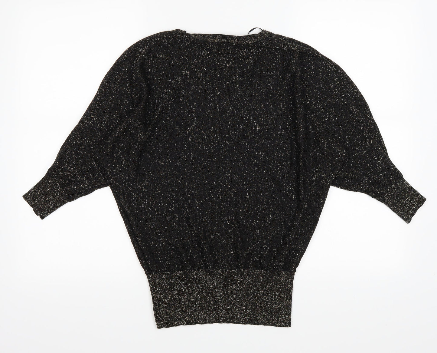 Peacocks Womens Black   Pullover Jumper Size S
