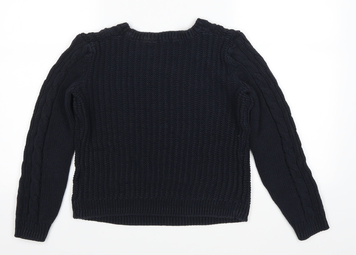 H&M Womens Blue   Pullover Jumper Size M
