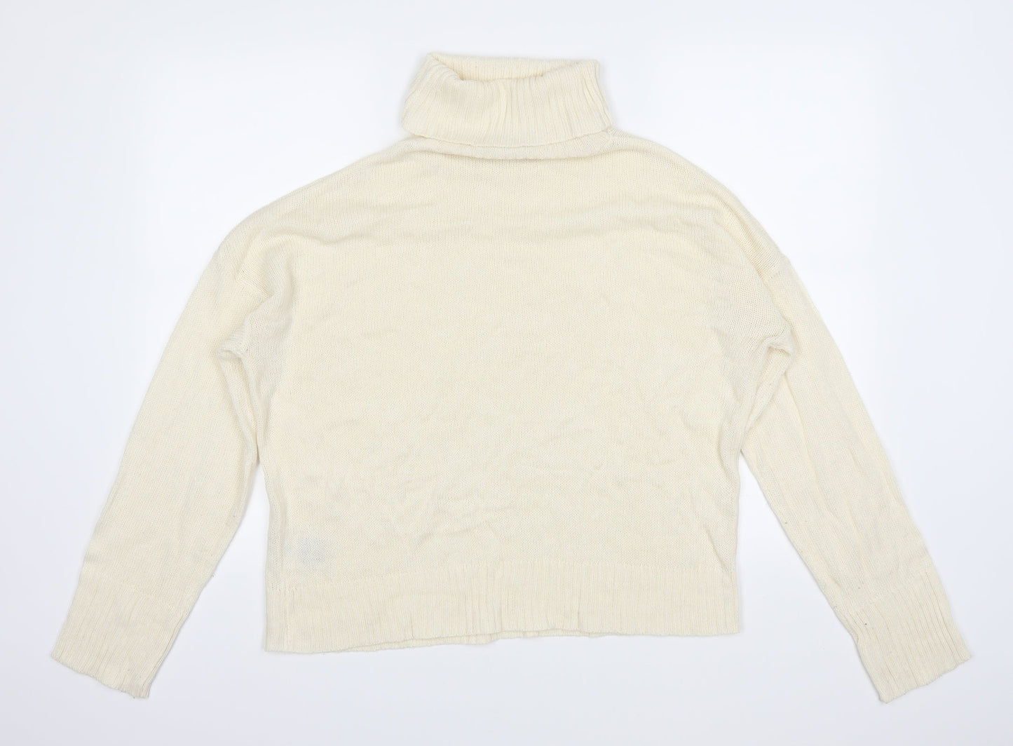 Brave Soul Womens Ivory   Pullover Jumper Size L