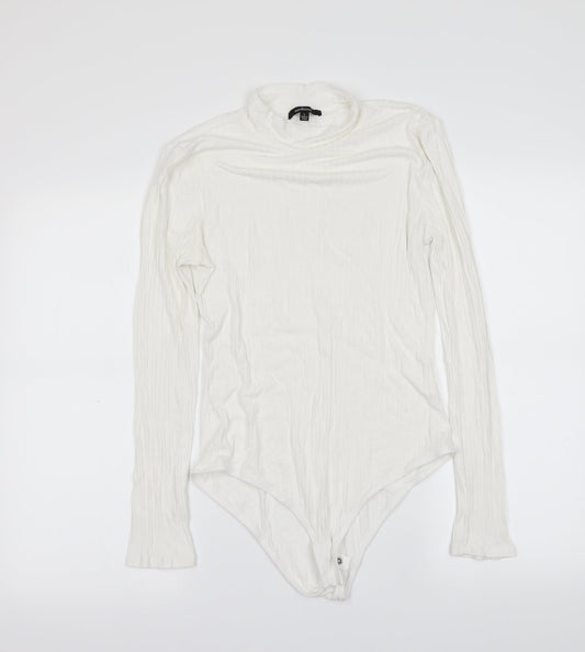 Ambience Womens White   Basic T-Shirt Size L