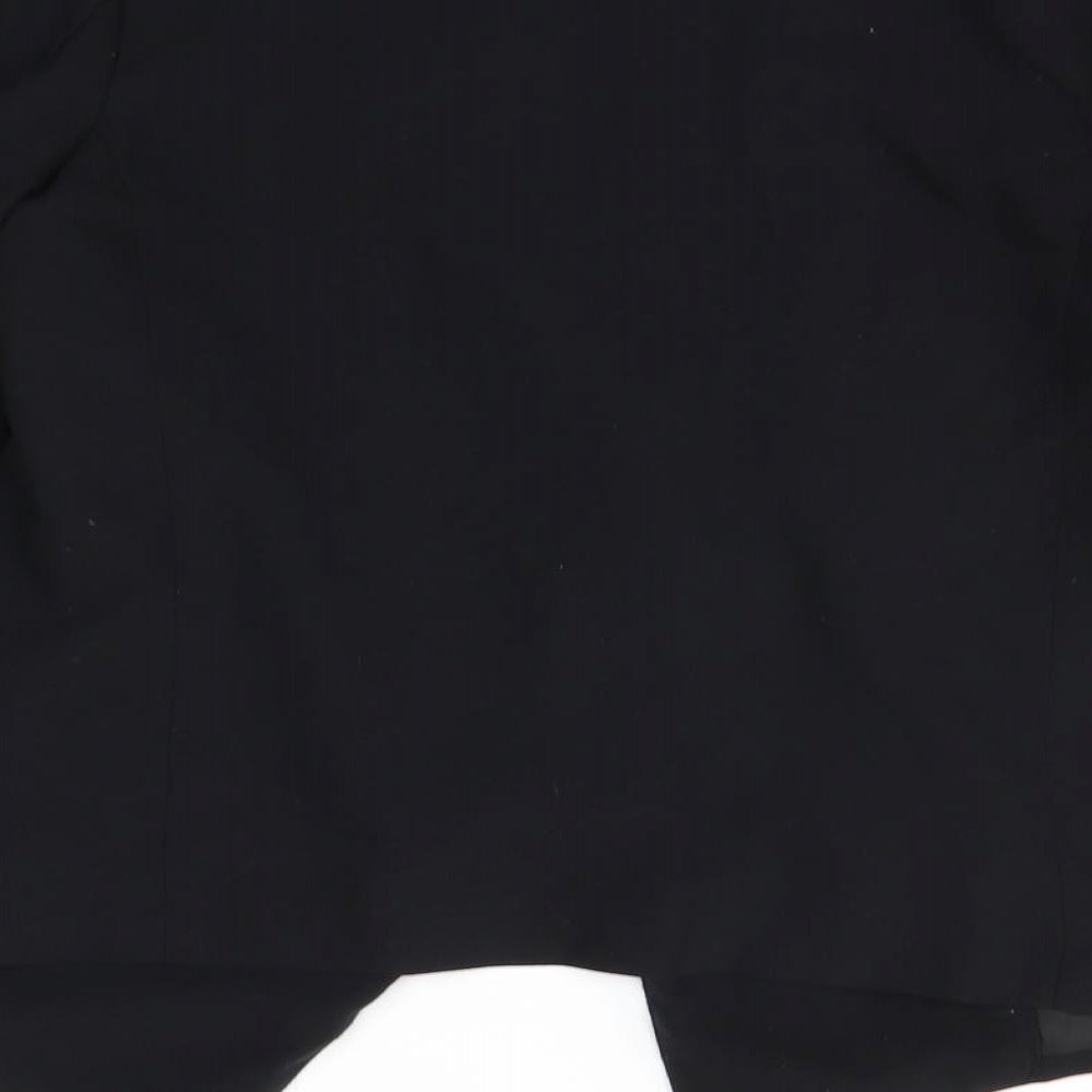 Divided Womens Black   Jacket Coat Size 8