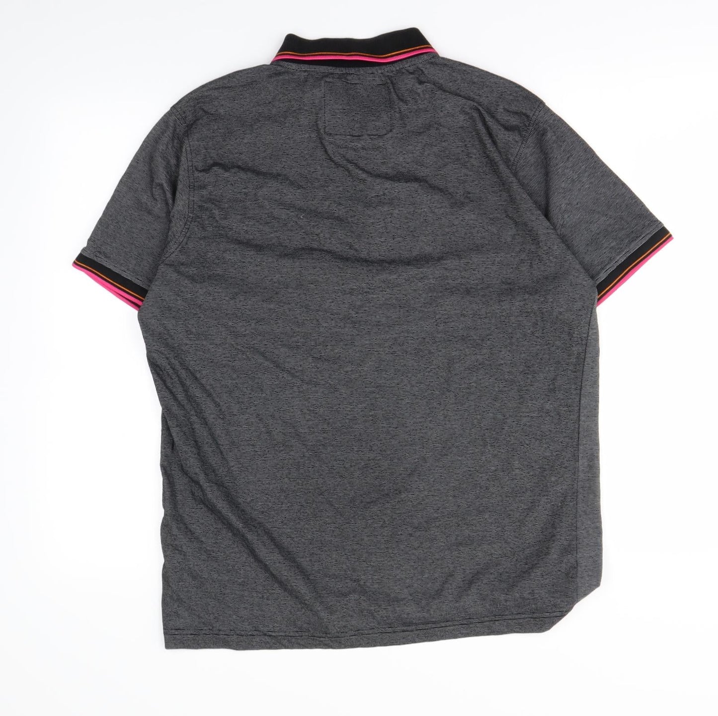 Urban Spirit Mens Black    Polo Size L