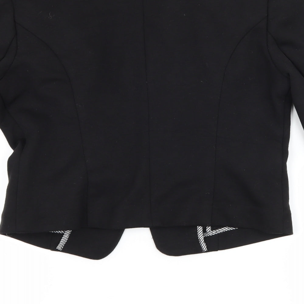 NEXT Womens Black   Jacket Blazer Size 8