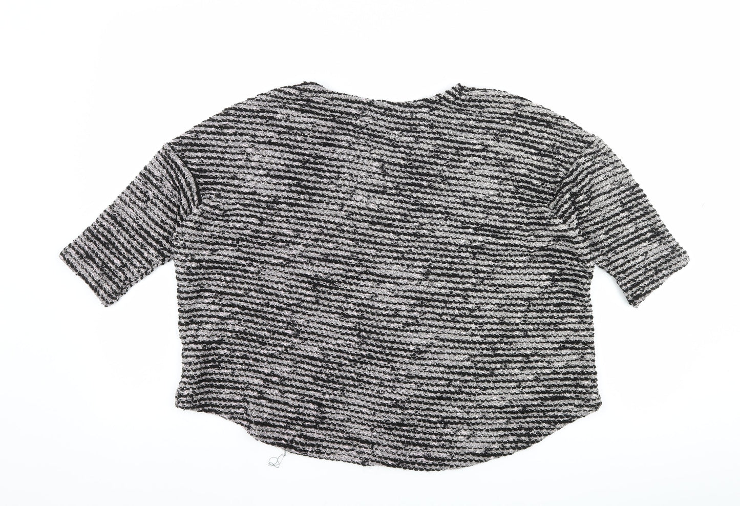River Island Womens Black   Cropped T-Shirt Size 10