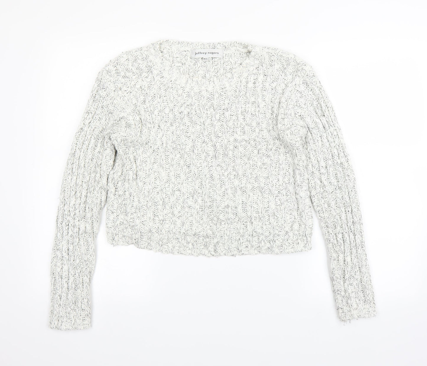 Jeffery rogers Womens White   Pullover Jumper Size M