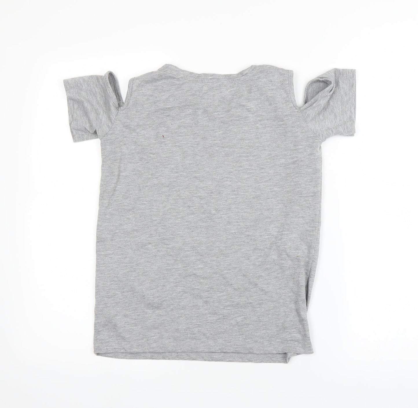 Primark Girls Grey   Basic T-Shirt Size 10-11 Years