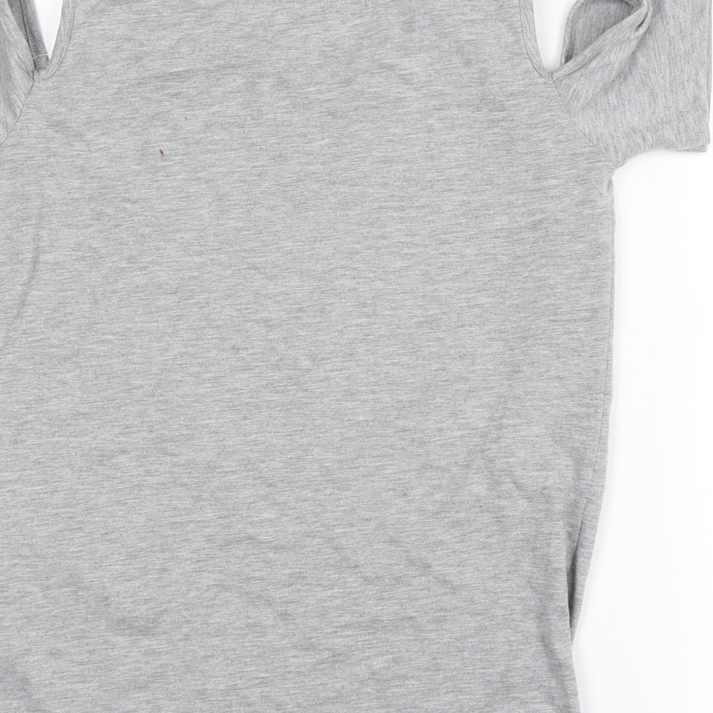 Primark Girls Grey   Basic T-Shirt Size 10-11 Years