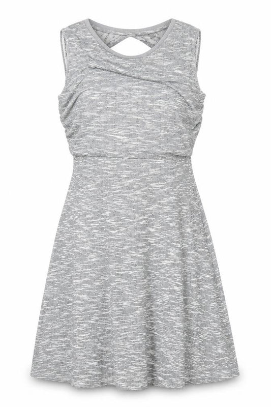 Topshop Womens Grey   Fit & Flare  Size 10