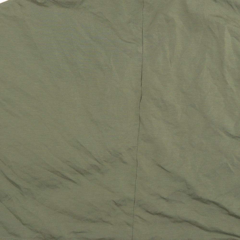 Very Womens Green   Basic T-Shirt Size 14