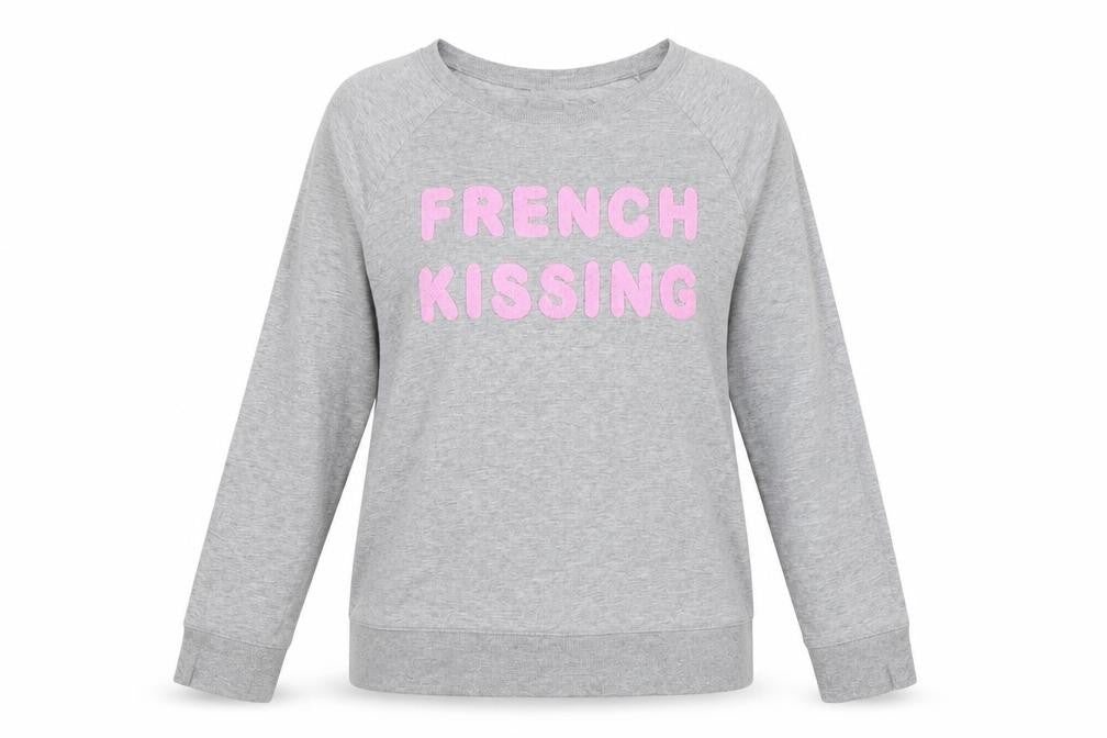 H&M Womens Grey   Pullover Sweatshirt Size M