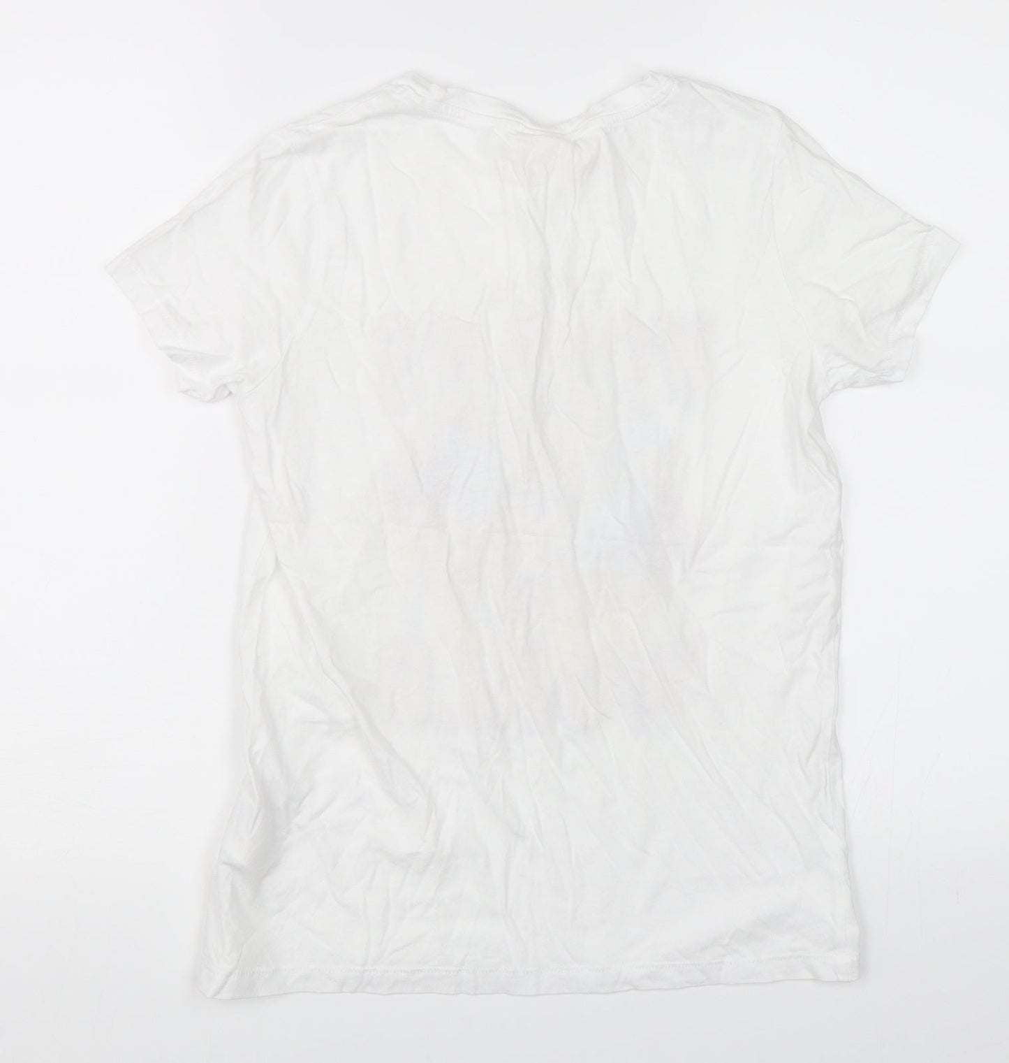H&M Womens White   Basic T-Shirt Size XS  - Avengers