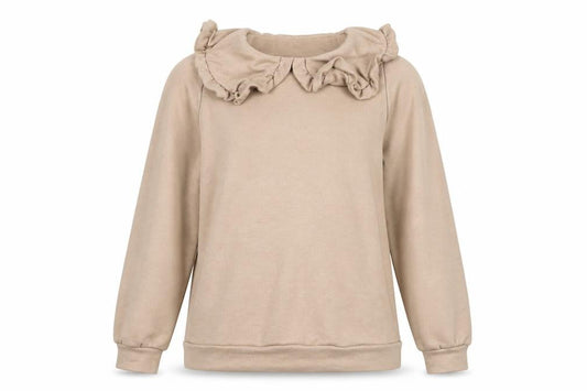 Boohoo Womens Beige   Pullover Sweatshirt Size 12