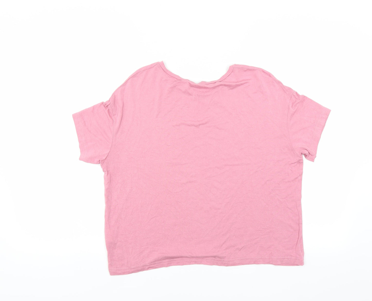 New Look Womens Pink   Basic T-Shirt Size S  - Mon Cheri