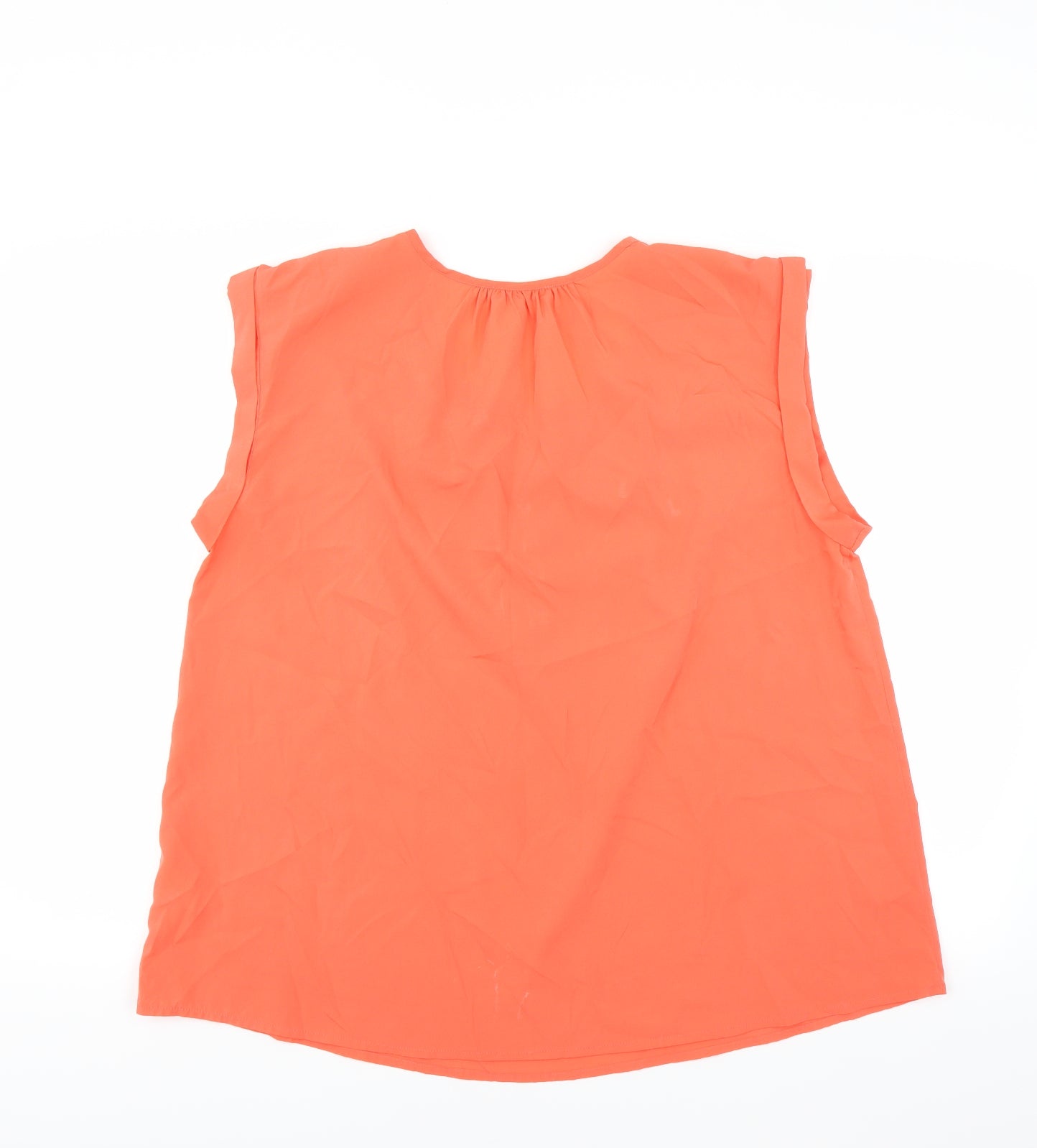 Damart Womens Orange   Basic Blouse Size 20