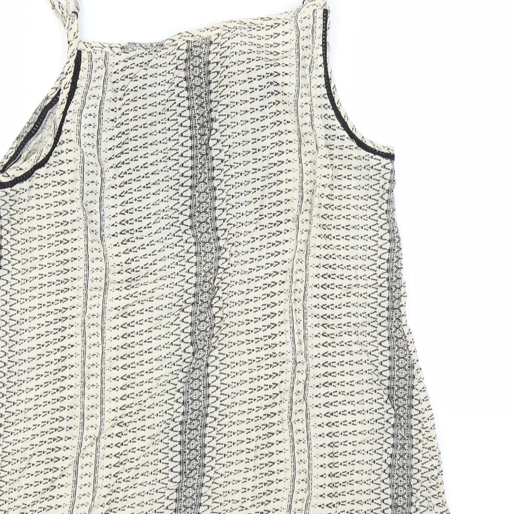 Matalan Womens Beige   Camisole T-Shirt Size 10