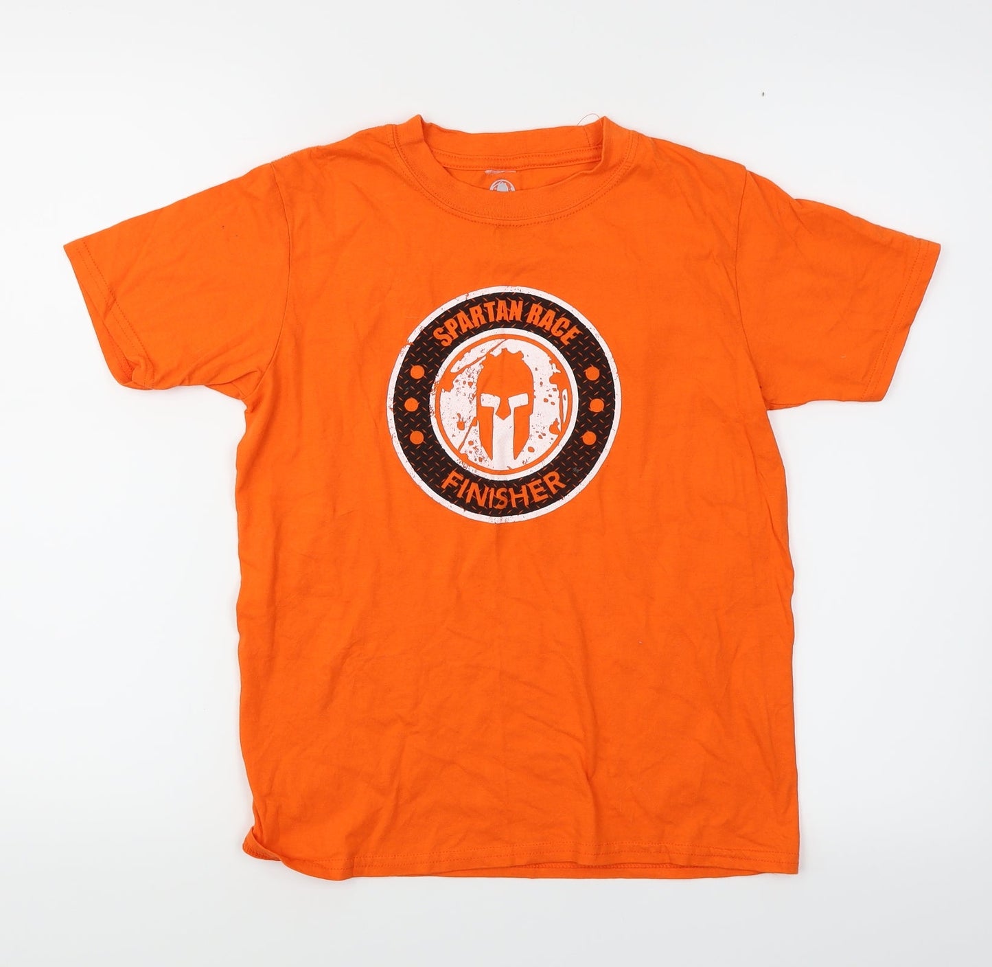 Spartan Womens Orange   Basic T-Shirt Size L