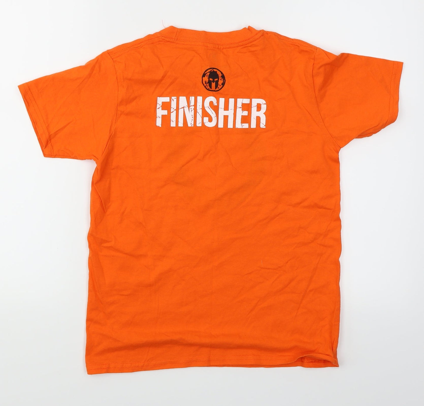 Spartan Womens Orange   Basic T-Shirt Size L