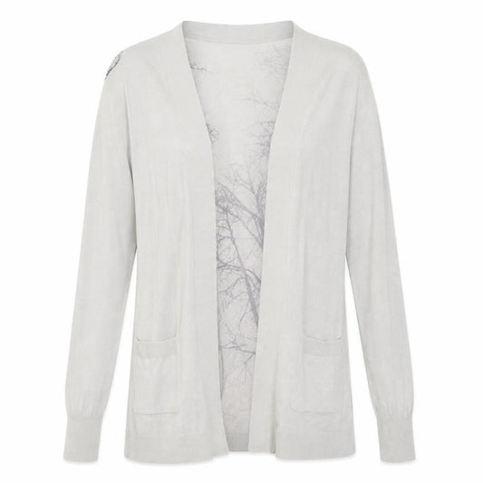 H&M Womens Grey   Cardigan Jumper Size S