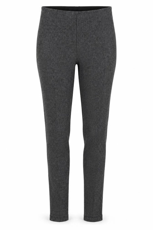 Zara Womens Grey Herringbone  Trousers  Size S L24 in