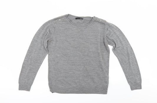 Primark Womens Grey   Pullover Jumper Size 16