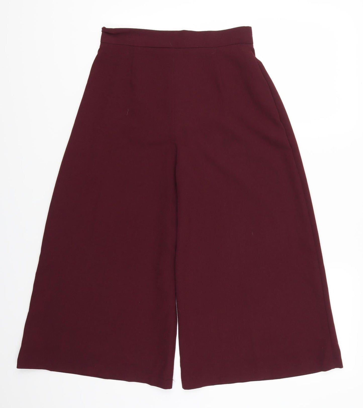 George Womens Purple   Cropped Trousers Size 8 L20 in - Plum