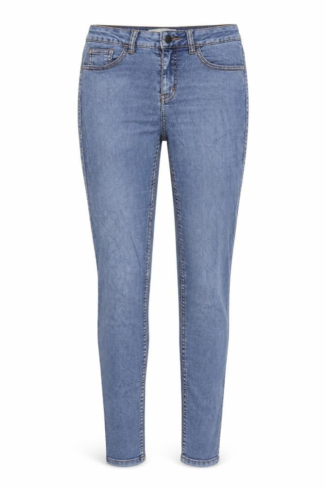 Pieces Womens Blue  Denim Skinny Jeans Size 26 in L30 in