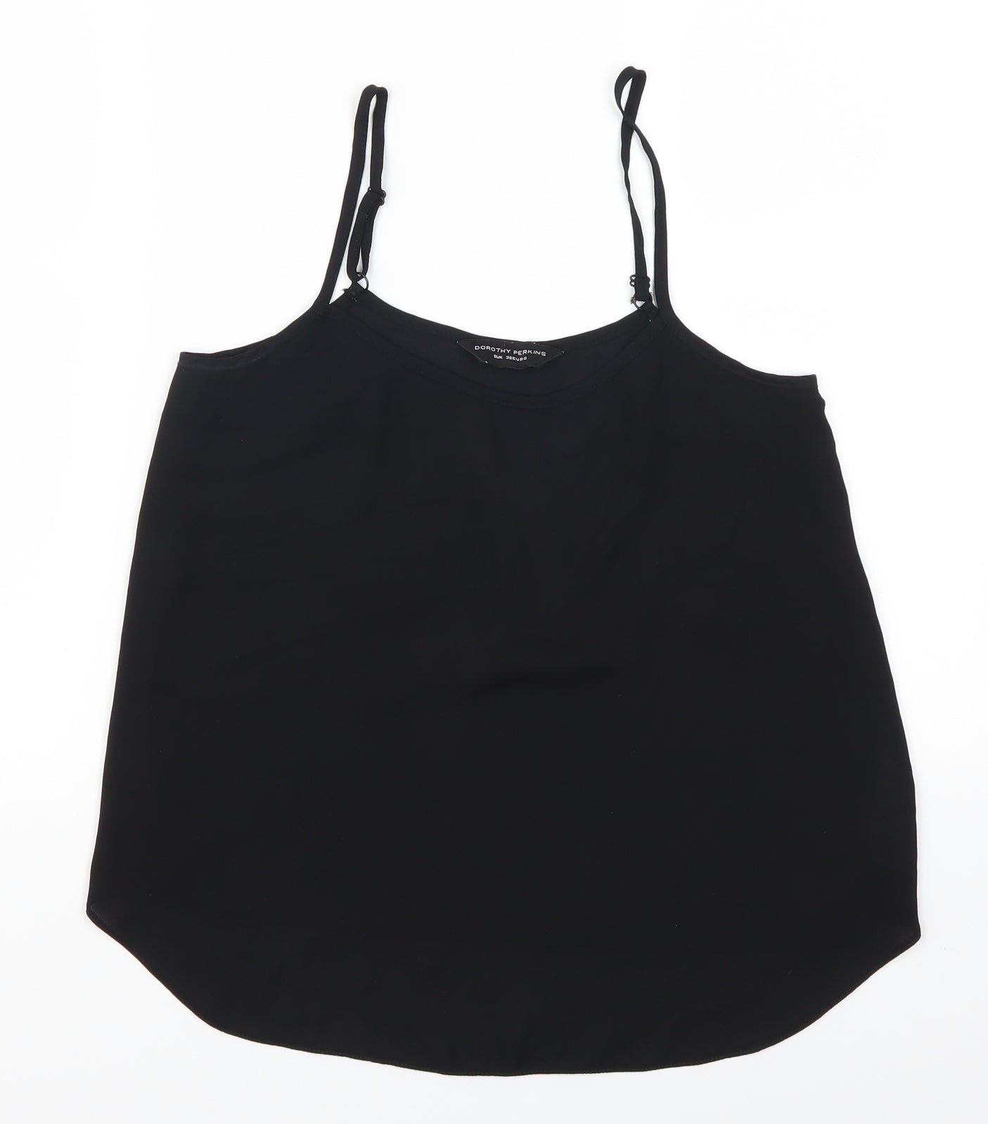 Dorothy Perkins Womens Black   Basic Tank Size 8