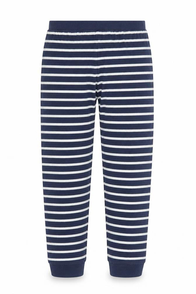 Marks & Spencer Girls Blue Striped  Snow Pants Trousers Size 11-12 Years