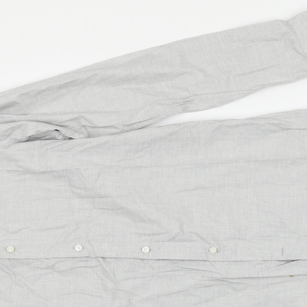 NEXT Mens Grey    Button-Up Size M