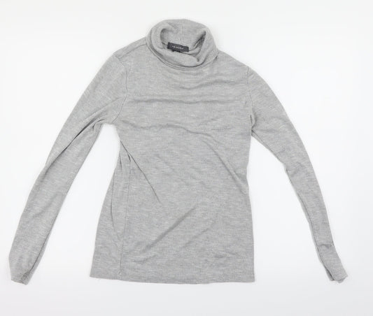 Primark Womens Grey Striped  Pullover Jumper Size 12