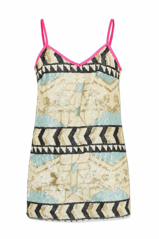 Miss Selfridge Womens Multicoloured Animal Print  Camisole Tank Size 6